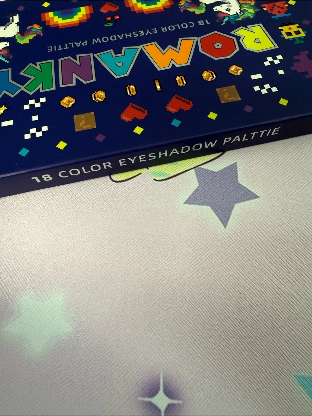 Rainbow Unicorn Matte and Glitter 18 Color Eyeshadow Palette - New in Box